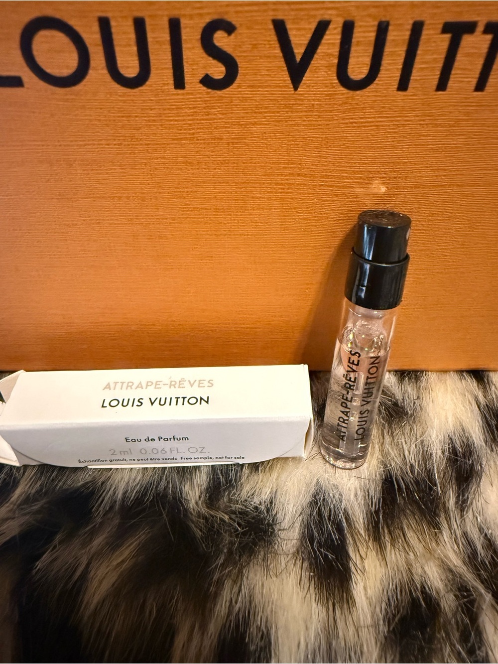 Louis Vuitton Attrape-Rêves Sample Spray - Clear and Black